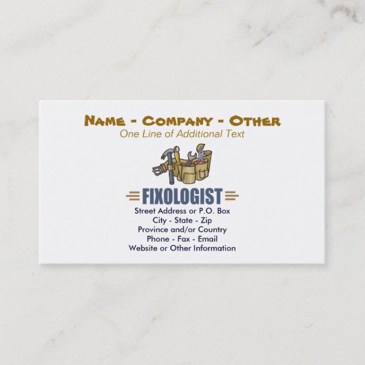 芝刈おもしろいり 名刺 (正面)