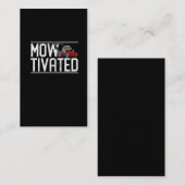 芝刈りおもしろいギフト芝刈り機芝刈り機 名刺 (正面/裏面)