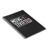 芝刈りおもしろいギフト芝刈り芝刈り芝刈り草ヘルパー ノートブック (右側)