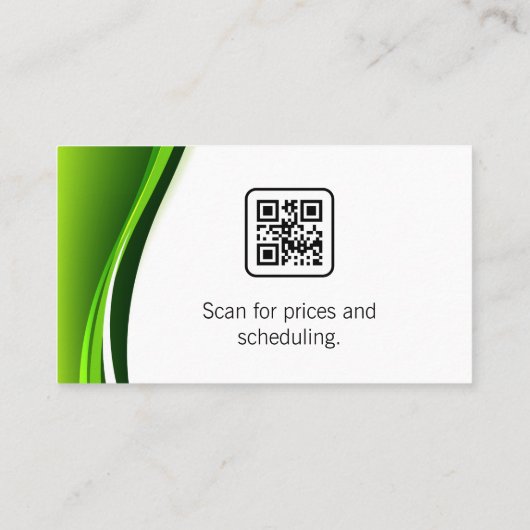 芝刈りガーデンのツール | 住宅景観 名刺 (裏面)