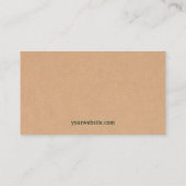 芝刈りスケッチ、芝刈り名刺 名刺 (裏面)