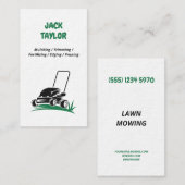 芝刈りプレミアム 名刺 (正面/裏面)