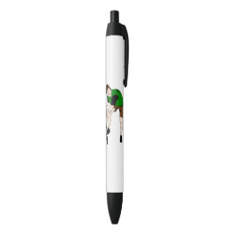 芝刈り人漫画おもしろいアート 黒ボールペン