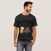 芝刈り問題を抱えたただのビール飲み屋 ガ Tシャツ (正面フル)