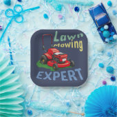 芝刈り専門家 ペーパープレート (パーティー)