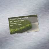 芝刈り業用磁石 マグネット名刺 (インサイチュ)