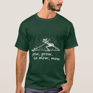 芝刈り機の人 Tシャツ
