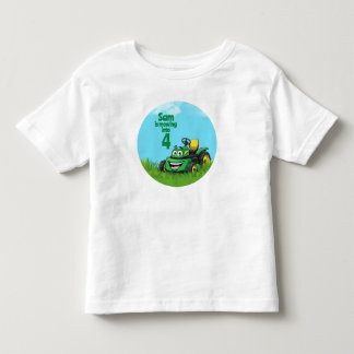 芝刈り機の誕生日 トドラーTシャツ