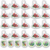 芝刈り機オーガナイザーセット。 シール (正面)