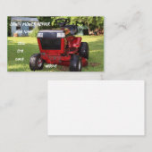 芝刈り機修理 名刺 (正面/裏面)