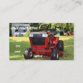 芝刈り機修理 名刺 (正面)