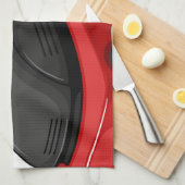 芝刈り機 キッチンタオル (四つ折り)