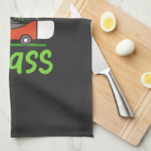 芝刈り機 キッチンタオル (四つ折り)