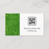 芝刈り機 |ヘッジトリマ | Grass 名刺 (裏面)