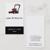 芝刈り機 名刺 (正面/裏面)
