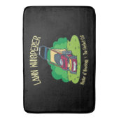 芝刈り機 – 芝刈り バスマット (正面縦)