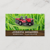 芝刈り機 | Grass 名刺 (正面)