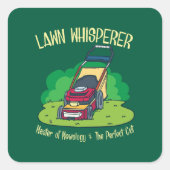 芝刈り芝刈り芝刈りガーデン・ガーデニング スクエアシール