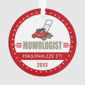 芝刈り芝刈り造園 オーナメント (裏面)