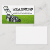 芝刈り草刈り草 | 造園 名刺 (正面/裏面)