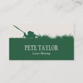 芝刈り草刈り 名刺 (正面)