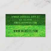 芝刈り草 名刺 (裏面)