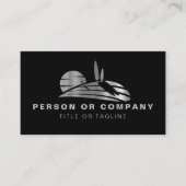 芝刈り造園ガーデニングサービスカスタム 名刺 (正面)