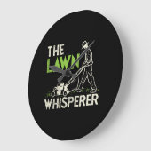 芝刈り ラージ壁時計 (傾斜)