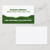 芝刈り 名刺 (正面/裏面)