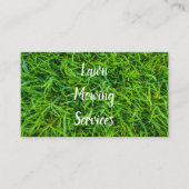 芝刈り 名刺 (正面)