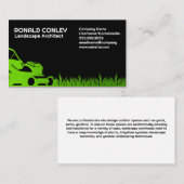 芝刈り |地主 名刺 (正面/裏面)