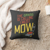 芝刈り – 草が呼び出している クッション (ブランケット)