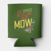 芝刈り – 草が呼び出している 缶クーラー (正面)
