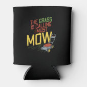 芝刈り – 草が呼び出している 缶クーラー (正面)