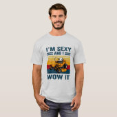 芝刈りtシャツ tシャツ (正面フル)