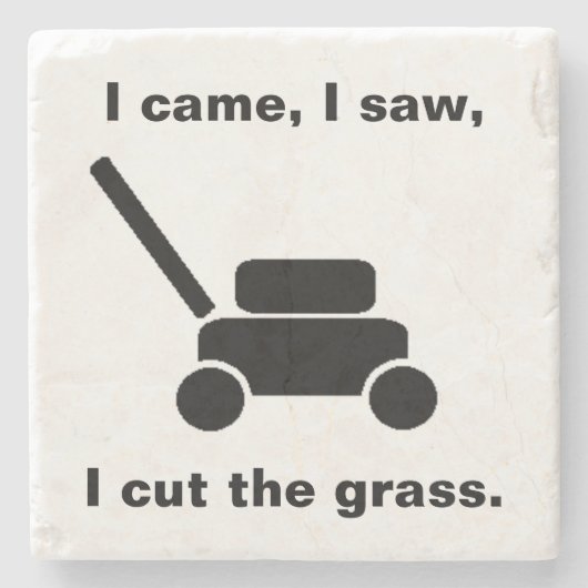 芝刈機ストーンコースター ストーンコースター (正面)