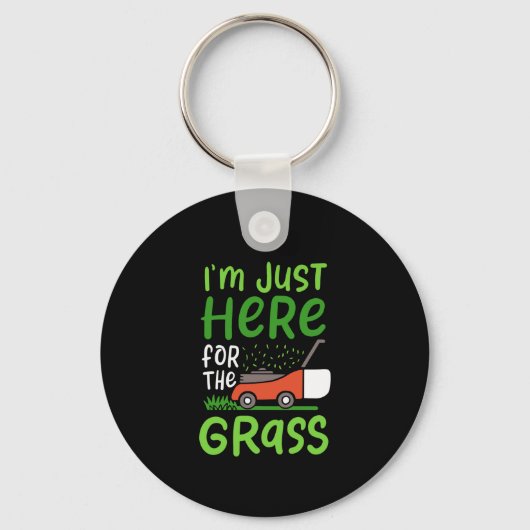 芝刈機 キーホルダー (正面)