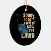 芝刈機 セラミックオーナメント (右)