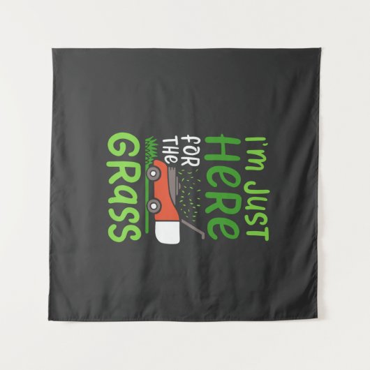 芝刈機 タペストリー (正面(横))