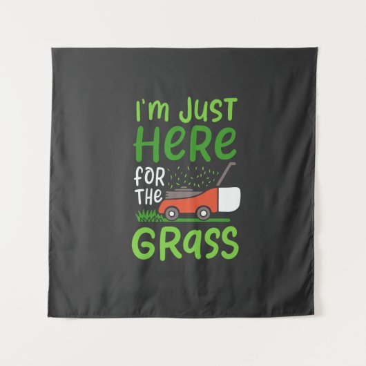 芝刈機 タペストリー (正面)