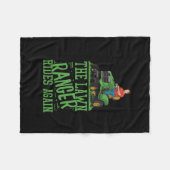 芝刈機 フリースブランケット (正面(横))