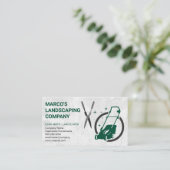 芝刈機 |ヘッジクリッパー 名刺 (スタンド正面)