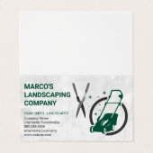 芝刈機 |ヘッジクリッパー 名刺 (外部フラット)