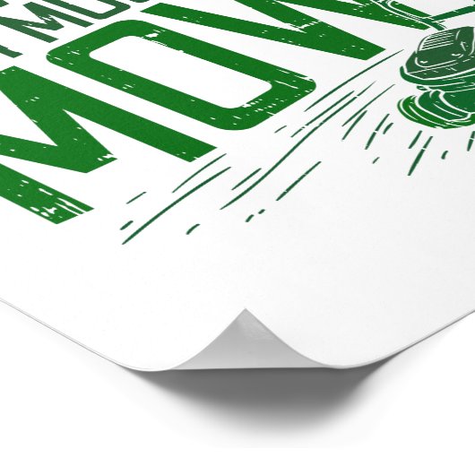 芝刈機 ポスター (角)