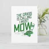 芝刈機 招待状 (スタンド正面)