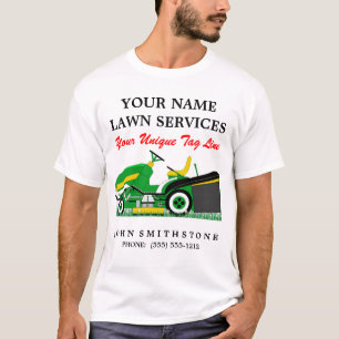 芝刈機 美化の Groundskeepingのサービス Tシャツ
