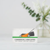 芝刈機 | 草刈り 名刺 (スタンド正面)