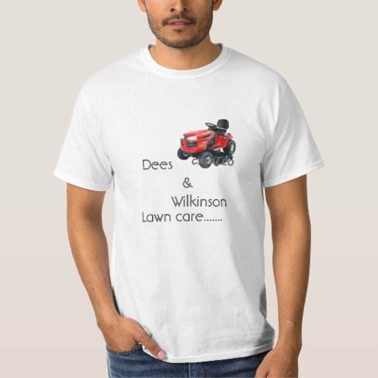 芝刈機、Dees 及び … Tシャツ (正面)