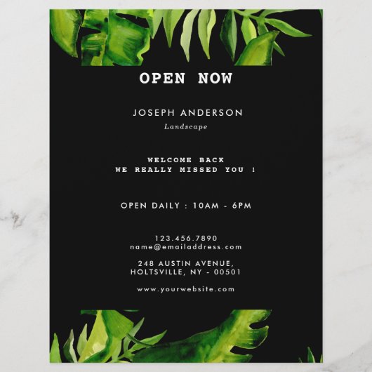 芝刈気にりプロフェッショナル チラシ (正面)