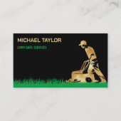 芝刈気にり機の造園法 名刺 (正面)